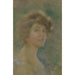 Reproductie van het schilderij Zelfportret - Alice Pike Barney