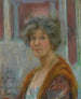 Zelfportret in 1924 - Alice Pike Barney — weergave van het kunstwerk