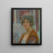 Zelfportret in 1924 - Alice Pike Barney — ingelijst kunstwerk aan de muur