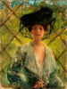 The Chatelaine - Alice Pike Barney — weergave van het kunstwerk