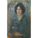 Reproductie van het schilderij Het kristallen bol - Alice Pike Barney