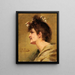La fossette - Alice Pike Barney — ingelijst kunstwerk aan de muur
