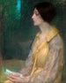 La lettre - Alice Pike Barney — weergave van het kunstwerk
