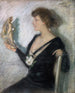 La figure de Tanagra - Alice Pike Barney — weergave van het kunstwerk