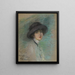 De reiziger - Alice Pike Barney — ingelijst kunstwerk aan de muur