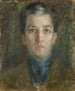 De jonge diplomaat - Alice Pike Barney — weergave van het kunstwerk