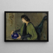 Vrouw en Pauw - Alice Pike Barney — ingelijst kunstwerk aan de muur