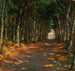 Allée dans le parc - Alice Pike Barney — weergave van het kunstwerk