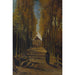 Reproduction of the painting Allée de peupliers en automne - Vincent van Gogh