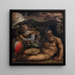 Allegorie van Fiesole - Giorgio Vasari — ingelijst kunstwerk aan de muur