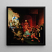 van de Allegorie van onrechtvaardigheid gekroond - Ary de Vois — ingelijst kunstwerk aan de muur