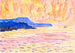 Aquarelle n° 6 Côte bleue - Allen Tucker — artwork view