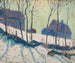 Winterlandschap - Allen Tucker — weergave van het kunstwerk