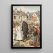 Procession de la Fête-Dieu - Alois Greil — ingelijst kunstwerk aan de muur