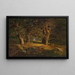 Boslandschap - Alois Kirnig — ingelijst kunstwerk aan de muur