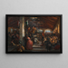Adieu des volontaires de 1848 à l'ancienne gare du Sud - Alois Schönn | Reproduction — ingelijst kunstwerk aan de muur
