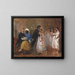 Dames galantes - Alois Schönn — ingelijst kunstwerk aan de muur