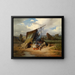 Gitanenschilderij in rust - Alois Schönn — ingelijst kunstwerk aan de muur