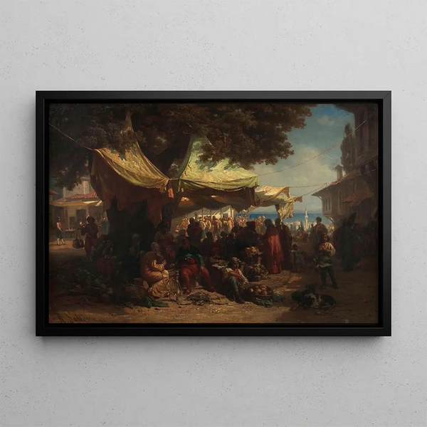 Alois Schnn - Markt von Konstantinopel.webp
