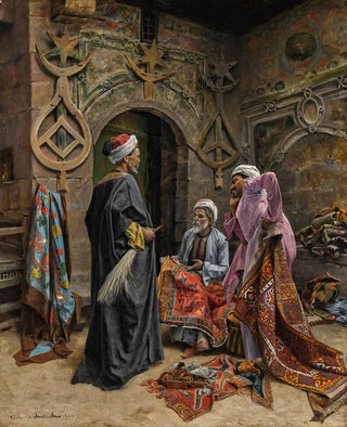 Alphons Leopold Mielich - The Carpet Seller.webp