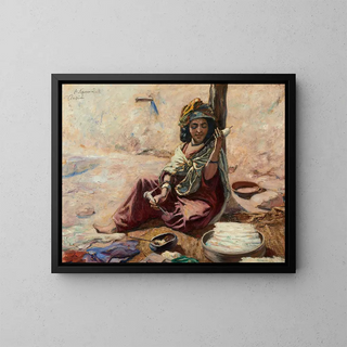 Alphonse Lon GermainThill - La Fileuse.webp