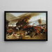 La défense de Rorke's Drift 1879 - Alphonse Marie de Neuville — ingelijst kunstwerk aan de muur