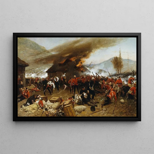 Alphonse Marie De Neuville - The defence of Rorkes Drift 1879.webp
