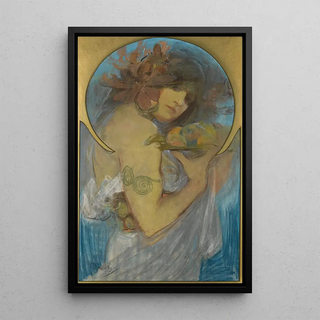 Alphonse Mucha - Study For a Poster Fruit.webp
