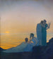 Avond antiek - Alphonse Osbert — weergave van het kunstwerk