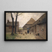 Dutch Farm - Alphonse Stengelin — framed artwork on a wall