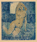 Model - Alvar Cawén — weergave van het kunstwerk