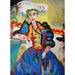 La femme - Amadeo de Souza-Cardoso — weergave van het kunstwerk