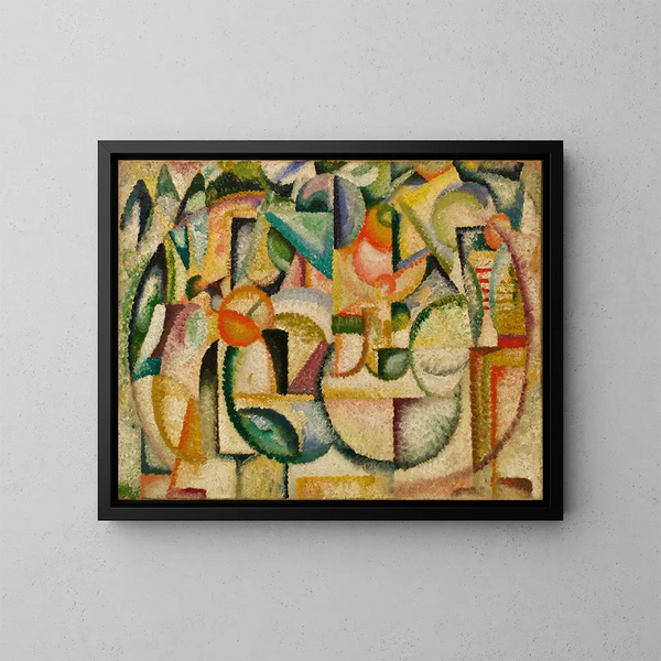 Studie A - Amadeo de Souza-Cardoso — ingelijst kunstwerk aan de muur