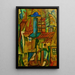 Moulins à vent fil télégraphique - Amadeo de Souza-Cardoso — framed artwork on a wall