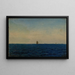 L'Atlantique - Amaldus Nielsen — ingelijst kunstwerk aan de muur