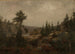 Regenval bij schemering, Foss van Mandalselven - Amaldus Nielsen — weergave van het kunstwerk