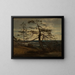 den Pin van de fjorden van Setesdal - Amaldus Nielsen — ingelijst kunstwerk aan de muur