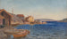 Ochtend in Ny-Hellesund - Amaldus Nielsen — weergave van het kunstwerk