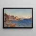 Ochtend in Ny-Hellesund - Amaldus Nielsen — ingelijst kunstwerk aan de muur