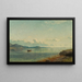 Sinds Bømlofjord - Amaldus Nielsen — ingelijst kunstwerk aan de muur