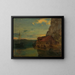 Fra Solsvik à Bergen - Amaldus Nielsen — ingelijst kunstwerk aan de muur
