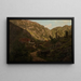 van Het landschap met de heuvels bij Reke - Amaldus Nielsen — ingelijst kunstwerk aan de muur
