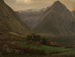 Fjord van Sefjord in Balestrand - Amaldus Nielsen — weergave van het kunstwerk