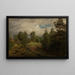 Sinds Yestad - Amaldus Nielsen — ingelijst kunstwerk aan de muur