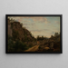 Frislandsveien, Mandal - Amaldus Nielsen — ingelijst kunstwerk aan de muur
