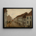 Rue à Mandal - Amaldus Nielsen — ingelijst kunstwerk aan de muur