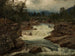 Val van Hornindalsfossen, Nordfjord - Amaldus Nielsen — weergave van het kunstwerk