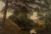Tussen de bomen Lervik Stord - Amaldus Nielsen — weergave van het kunstwerk