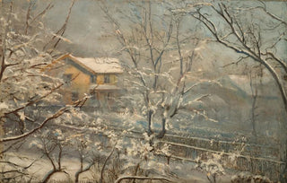 Amaldus Nielsen - Morgenstemning ved Majorstuveien 8.webp