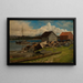 Saanum Mandal - Amaldus Nielsen — ingelijst kunstwerk aan de muur